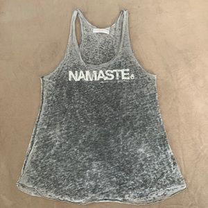 Spiritual Gangster Namaste Burnout Tank